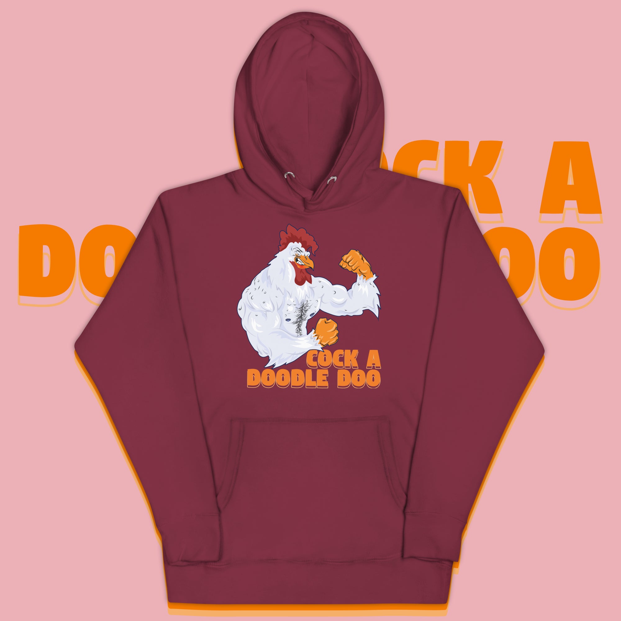 Rooster Cock a Doodle Doo Hoodie