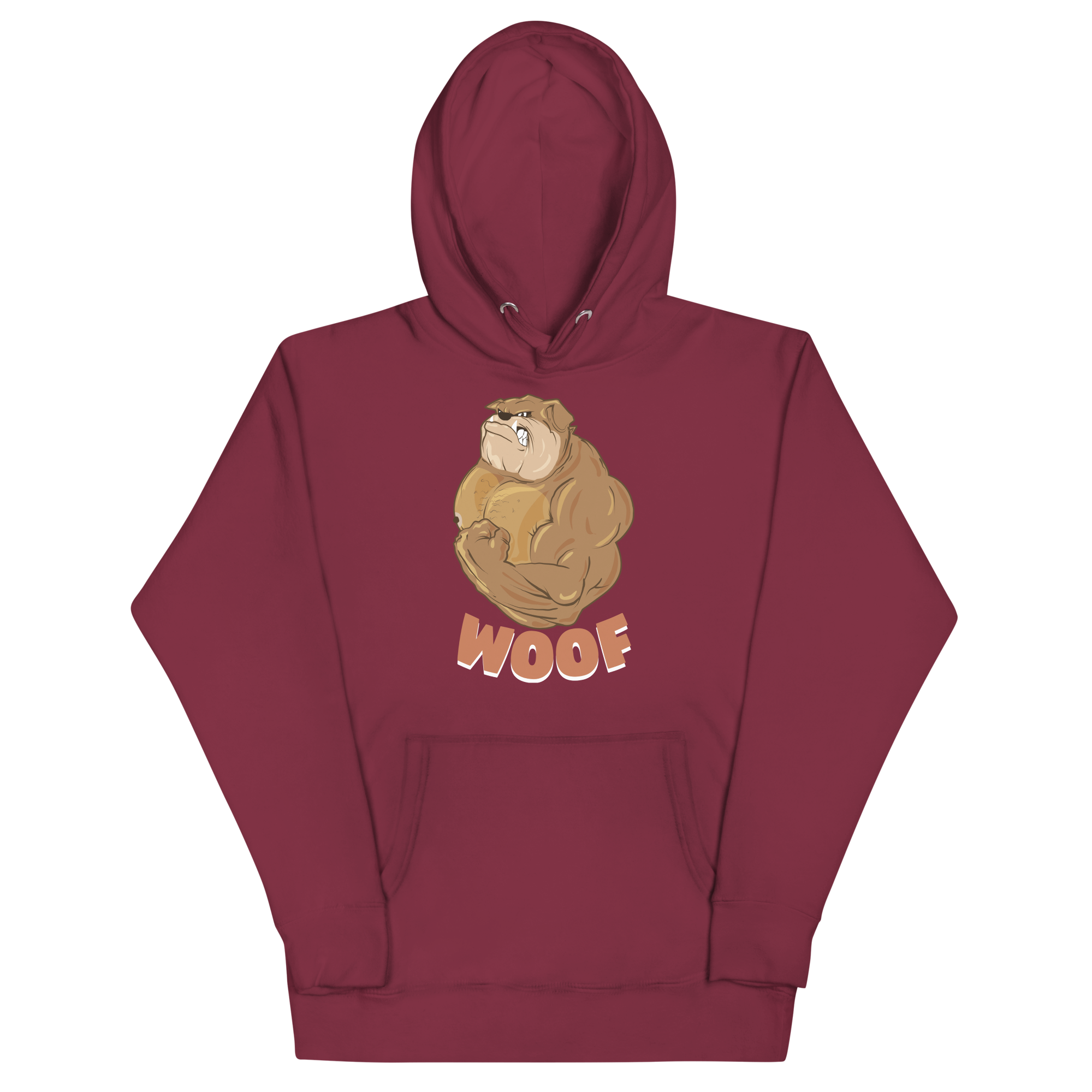 Bulldog Woof Hoodie