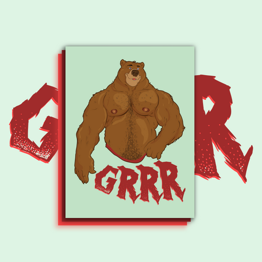 Bear Grrr Poster