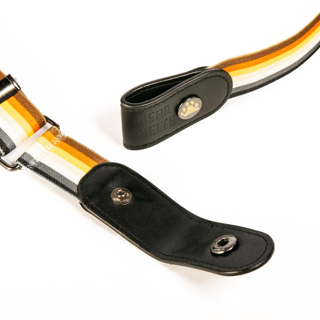 Pride Flag Buckle-Free Belt