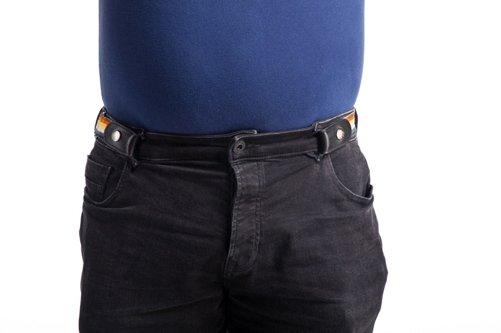 Pride Flag Buckle-Free Belt