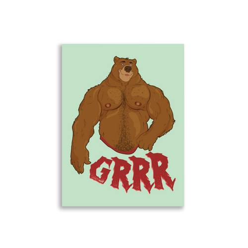 Bear Grrr Poster