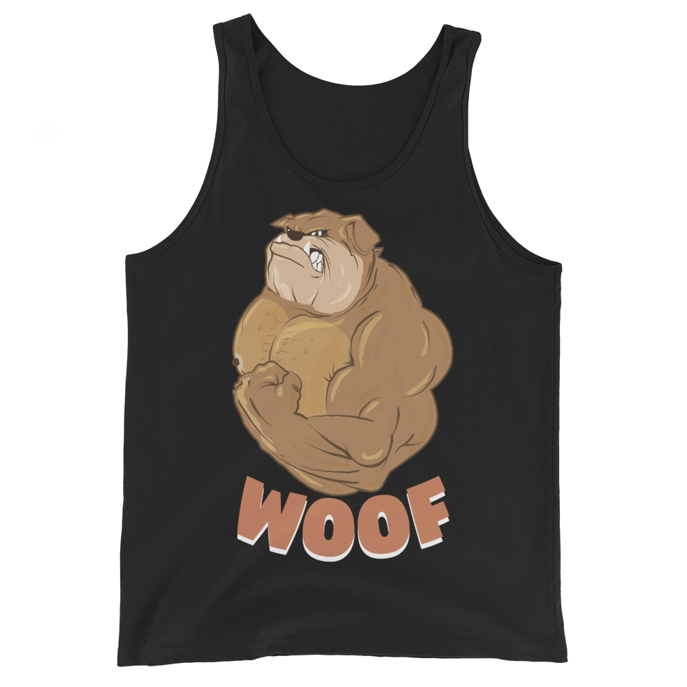 Bulldog Woof Tank Top