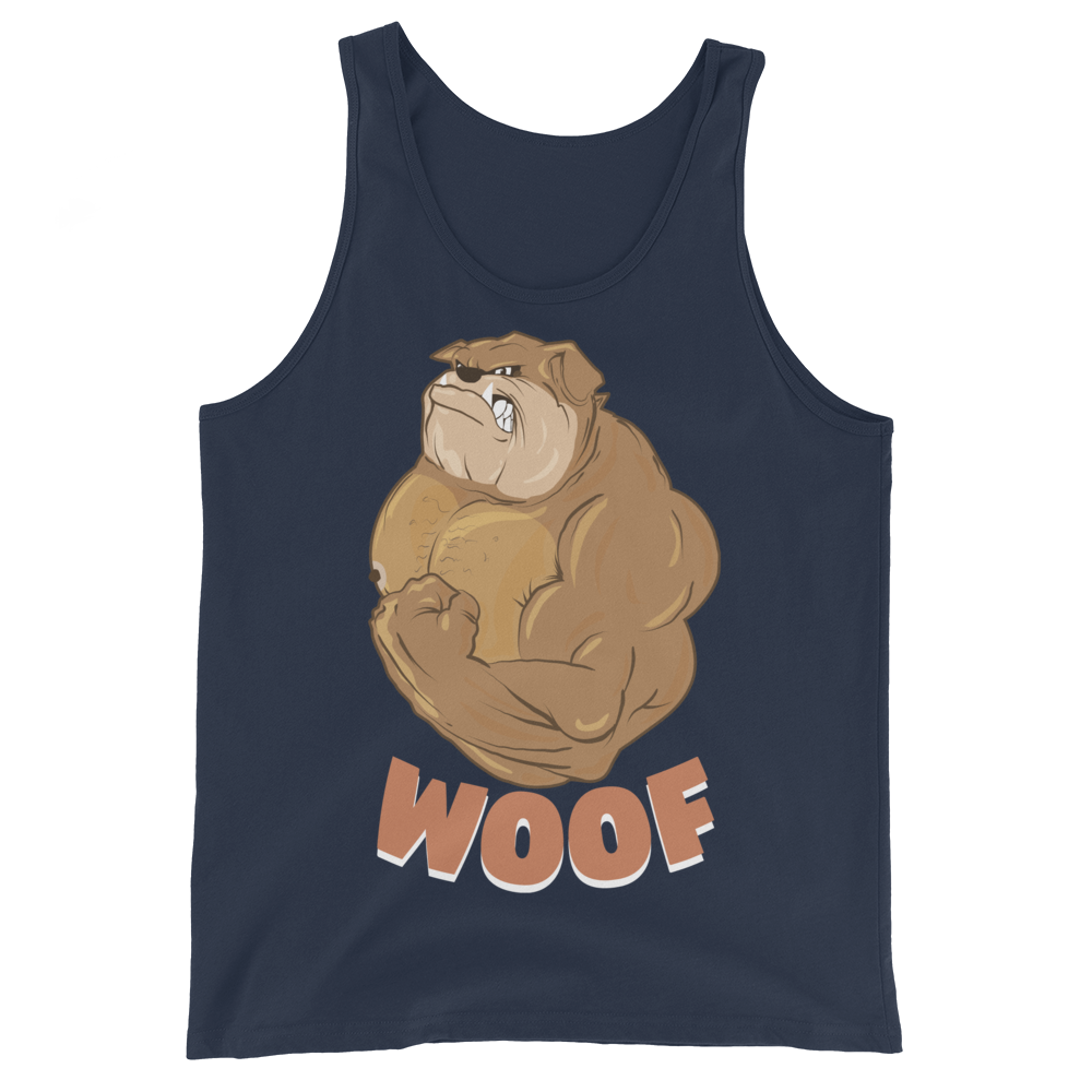 Bulldog Woof Tank Top