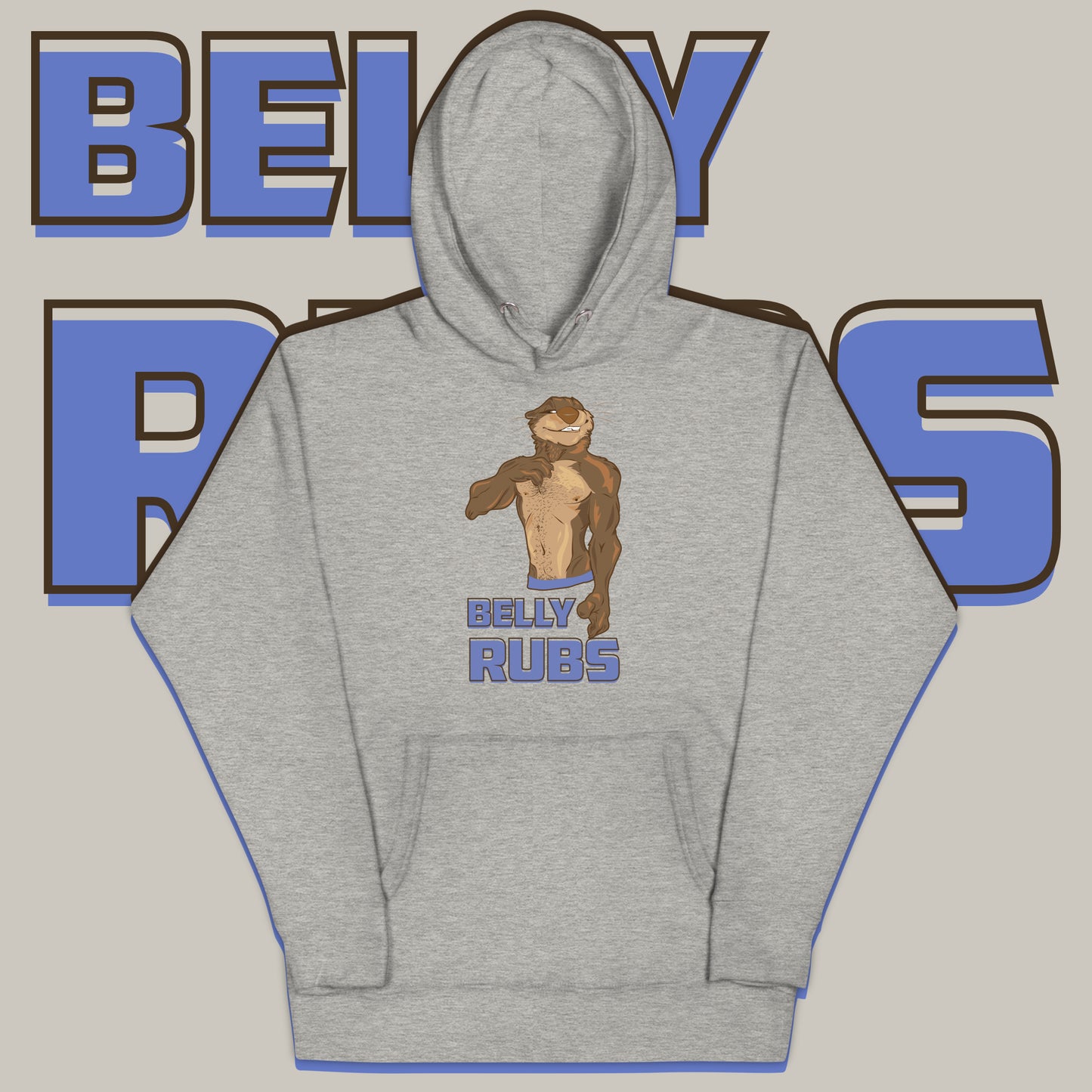 Otter Belly Rubs Hoodie