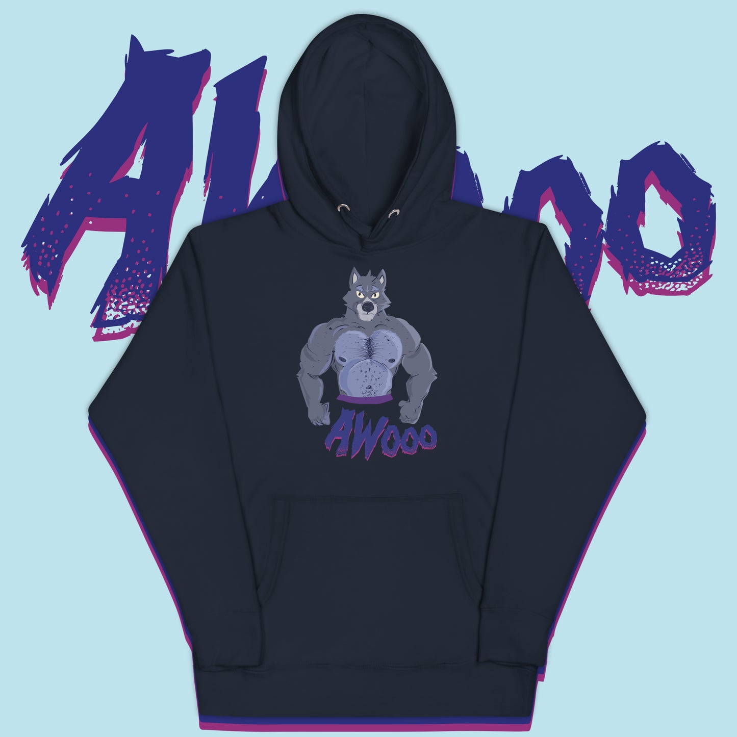 Wolf Awooo Hoodie