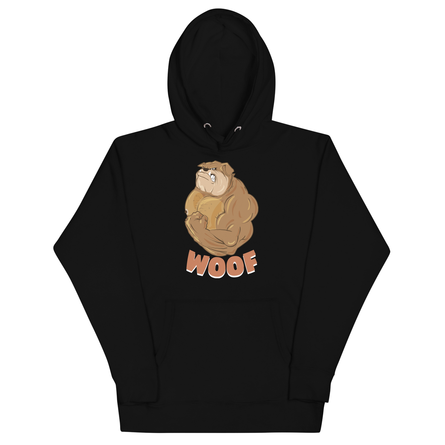 Bulldog Woof Hoodie