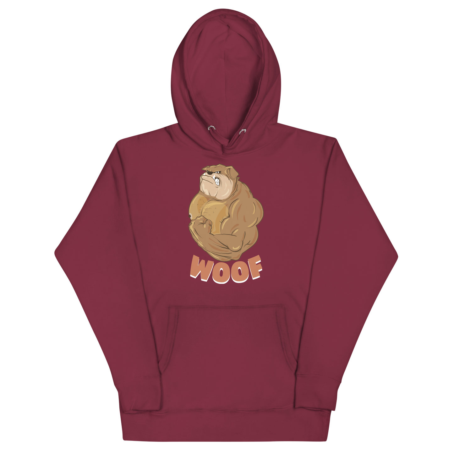 Bulldog Woof Hoodie