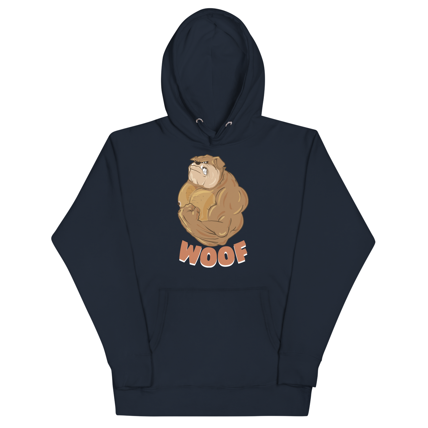 Bulldog Woof Hoodie