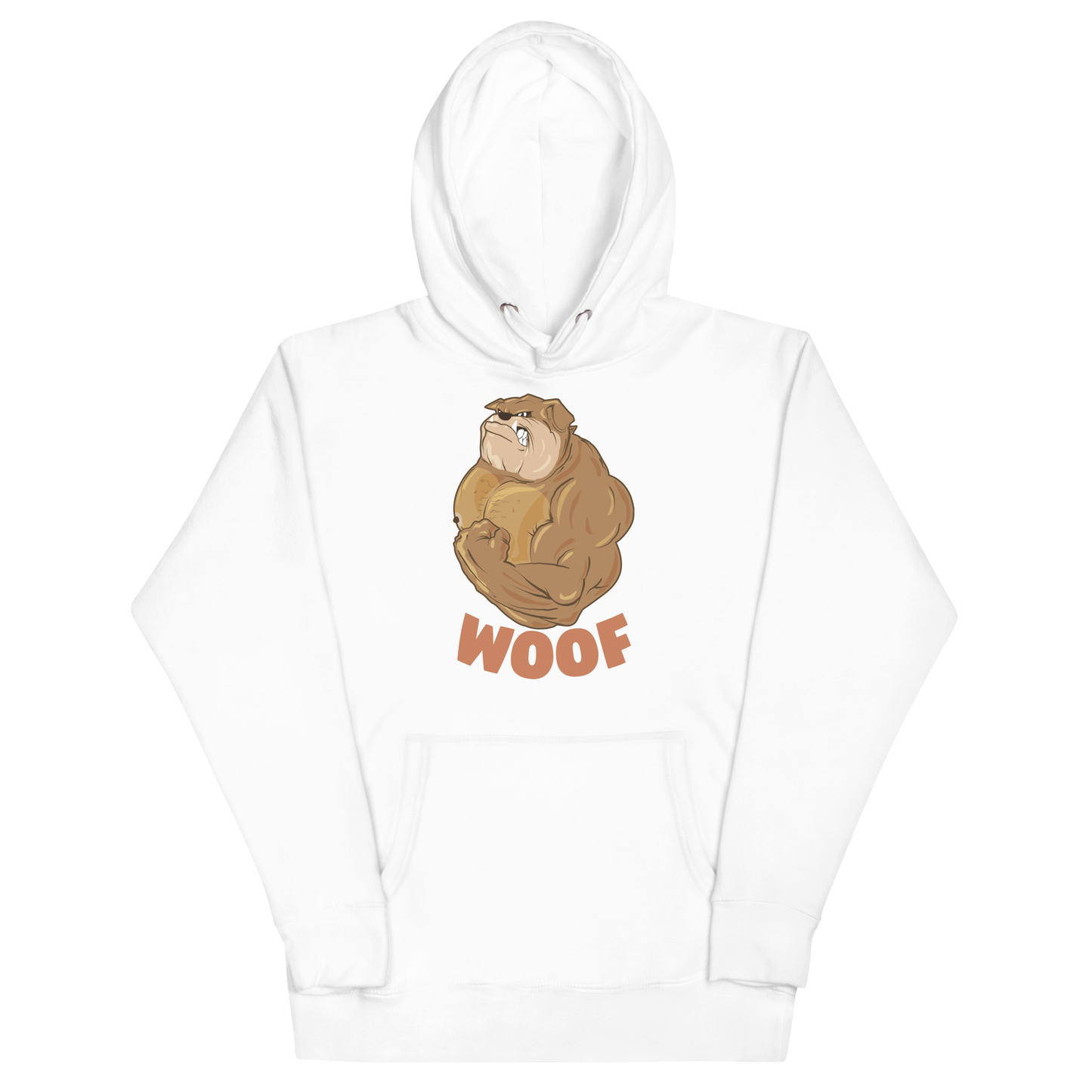 Bulldog Woof Hoodie